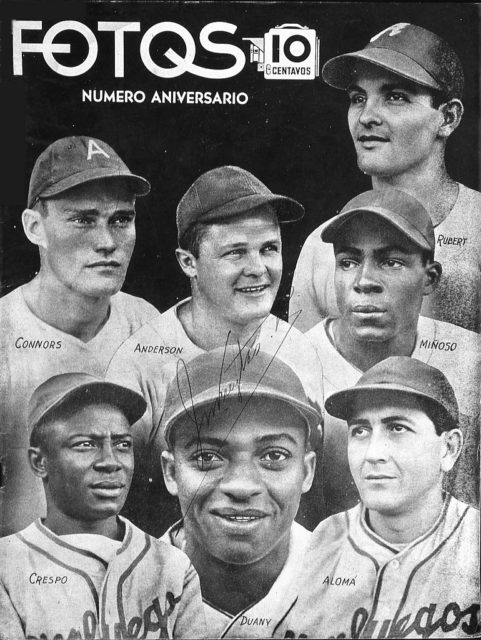 baseball magazine cover