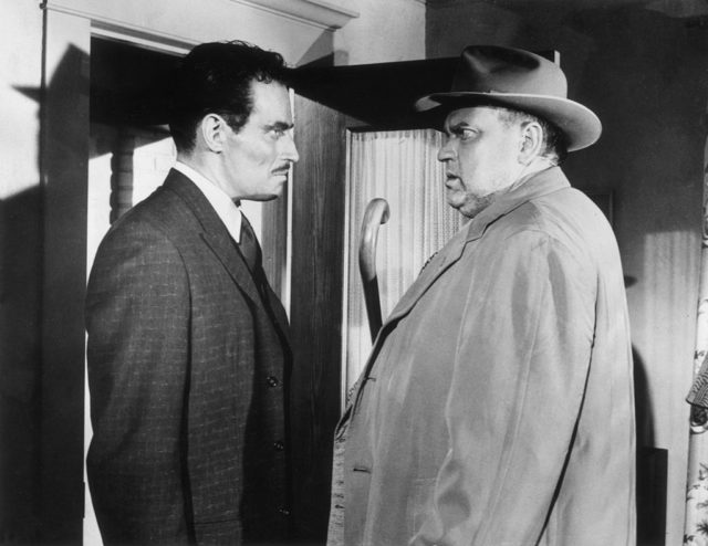 Charlton Heston and Orson Welles in 'Touch of Evil'