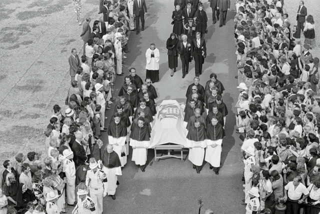 Grace Kelly's funeral 