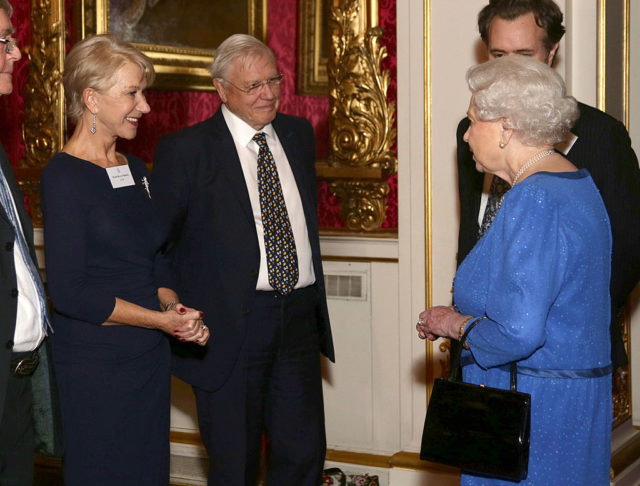 Helen Mirren and Queen Elizabeth 