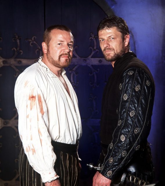 Ray Winstone and Sean Bean as King Henry VIII and Robert Aske in 'Henry VIII'