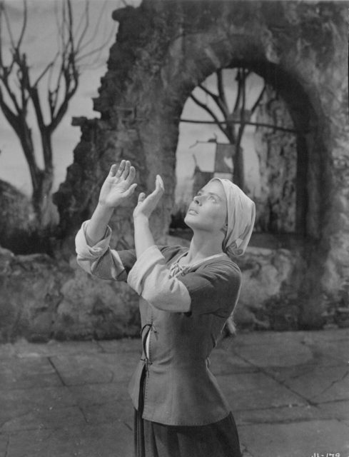 Ingrid Bergman in Joan of Arc 