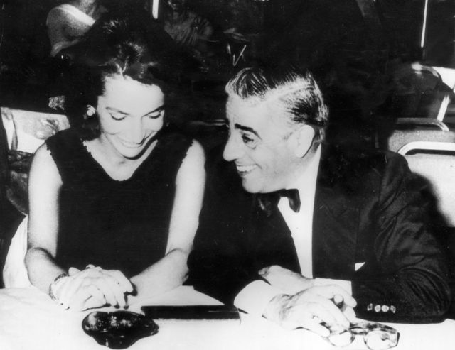 Lee Radziwill and Aristotle Onassis