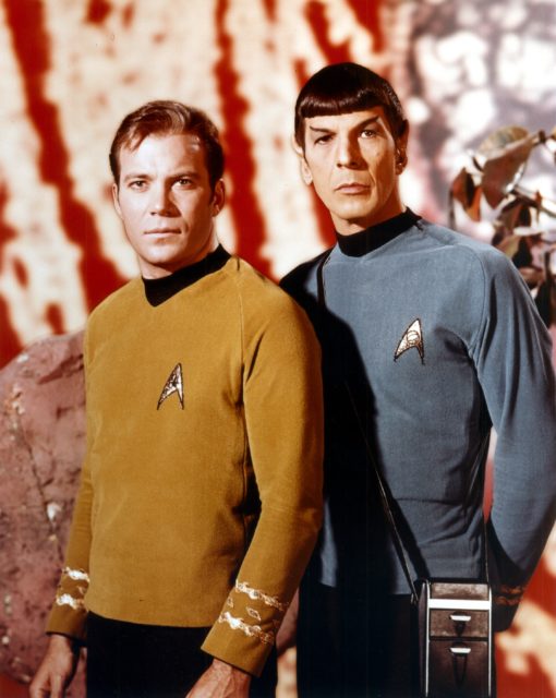 Kirk and Spock