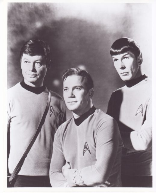 McCoy, Kirk, and Spock