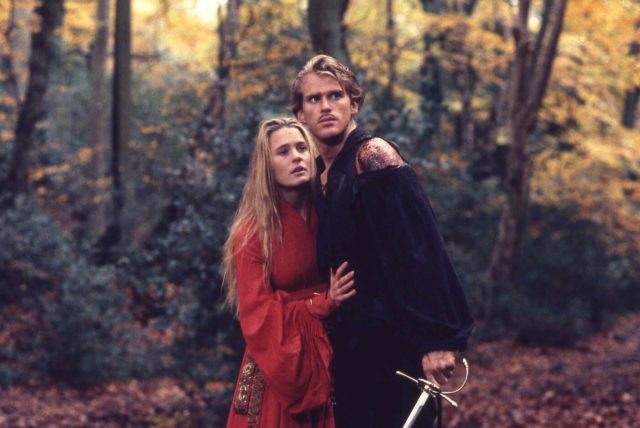 Cary Elwes and Robin Wright 