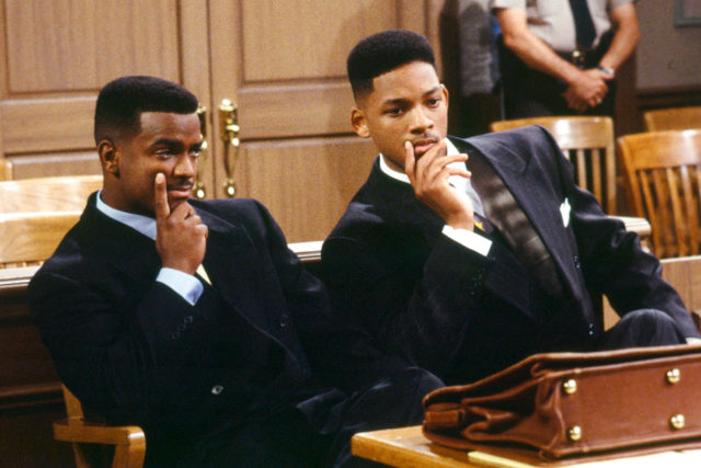 Will Smith and Alfonso Ribeiro in The Fresh Prince of Bel Air