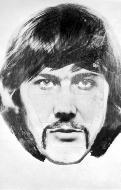 Composite sketch of the Yorkshire Ripper, also known as the 1970s Jack the Ripper