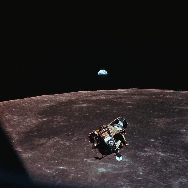 Apollo 11 Eagle ascent 