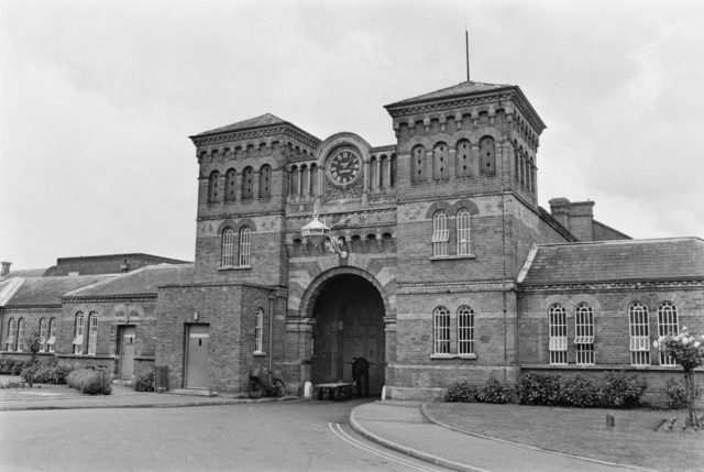 Entrance to Broadmoor Hospital