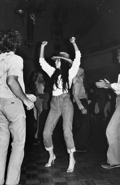 Cher dancing at Studio 54