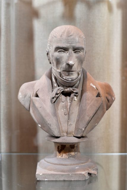 Bust of Pierre David.