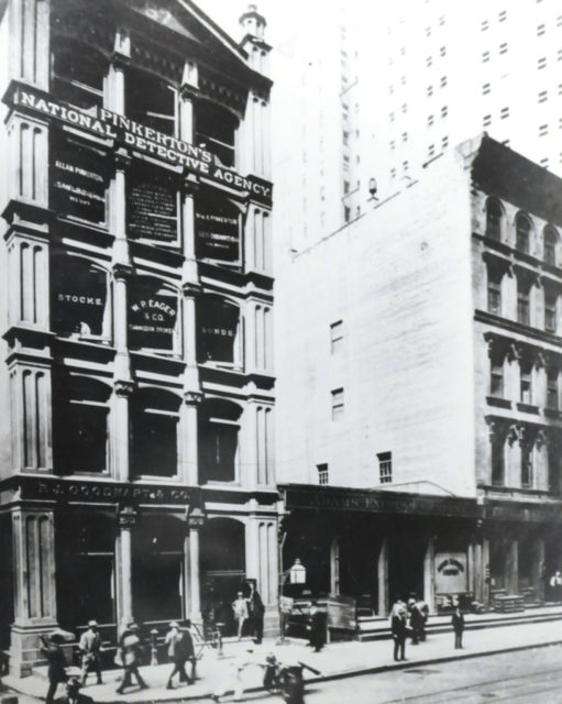 Pinkerton's National Detective Agency, New York branch