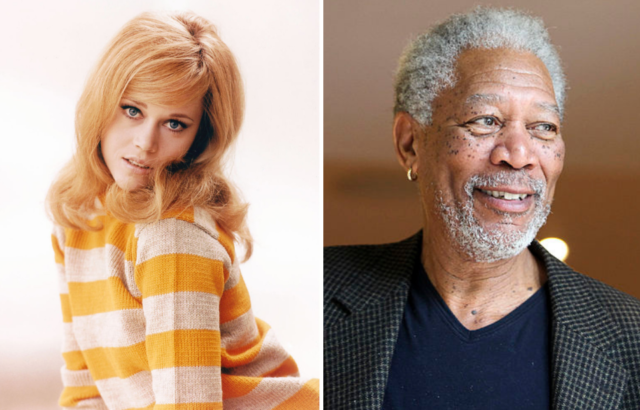 Jane Fonda + Morgan Freeman