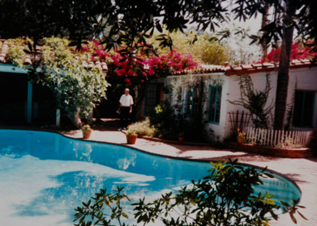 Marilyn Monroe's backyard