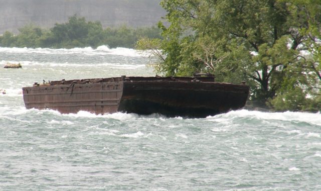 Niagara Falls Iron Scow 