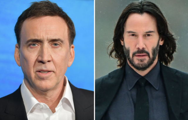 Nicolas Cage + Keanu Reeves