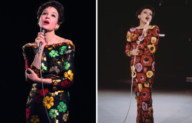 Renee Zellweger as Judy Garland and Judy Garland 