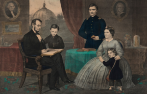 Portrait of the Lincoln family