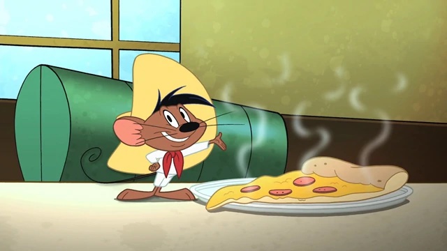Cartoon character Speedy Gonzales in The Looney Tunes Show 