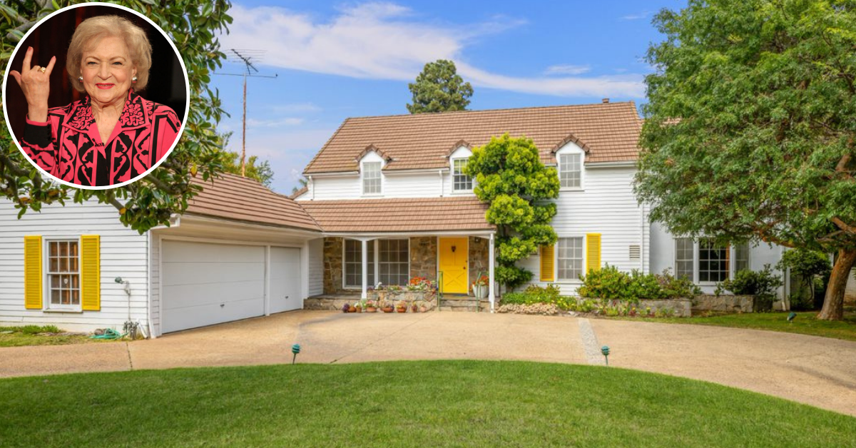 Betty White's Historical Brentwood Home Has Gone Up for Sale | The