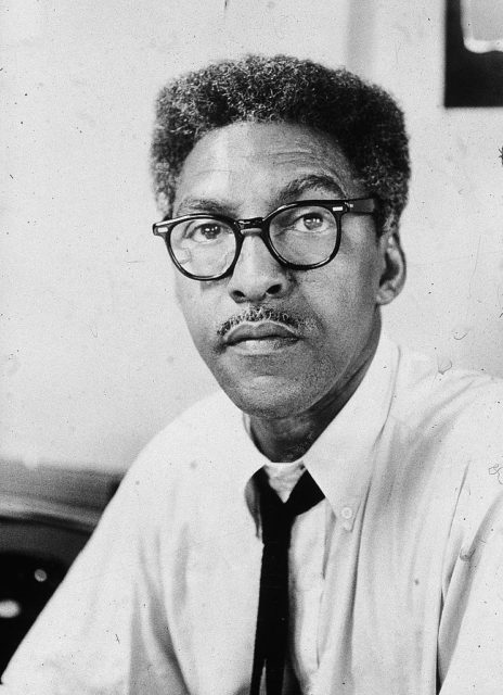 Portrait of Bayard Rustin