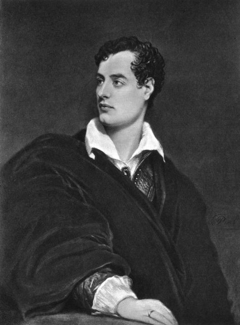 Portrait of Lord Byron