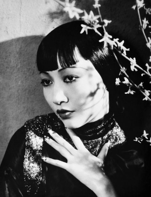 Portrait of Anna May Wong.