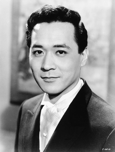 Portrait of James Shigeta.