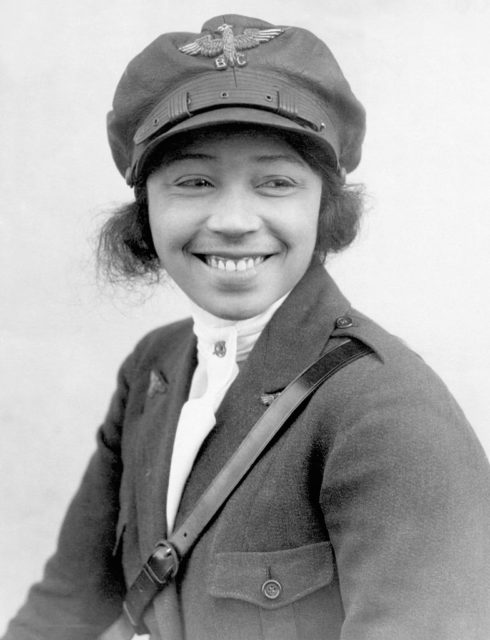 Portrait of Bessie Coleman