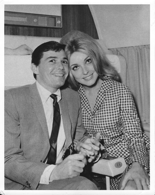 Jay Sebring and Sharon Tate 