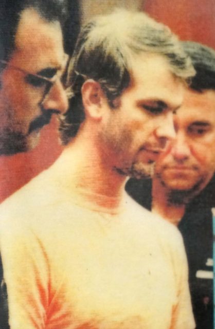 Jeffrey Dahmer during trial 