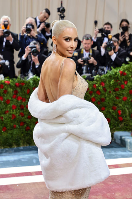 Kim Kardashian at the 2022 Met Gala 