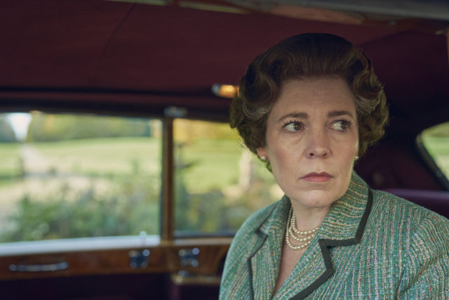 Olivia Coleman as Queen Elizabeth II in 'The Crown'