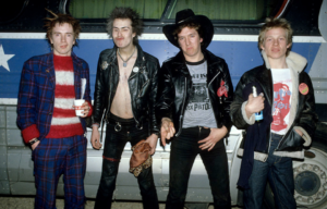 Group photo of the Sex Pistols