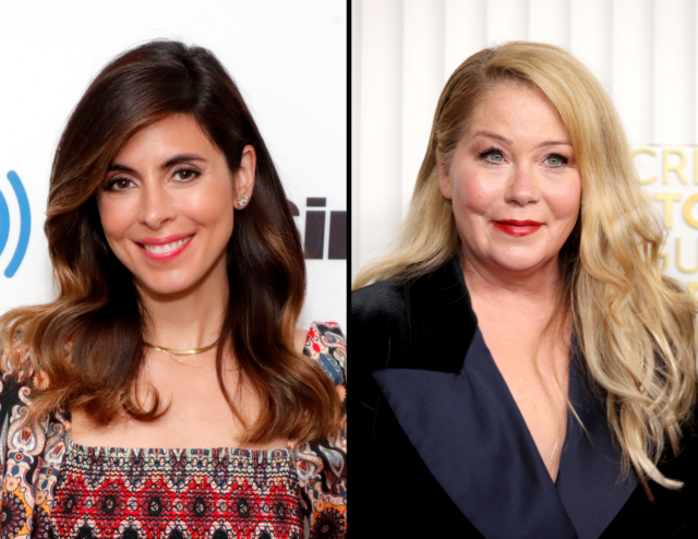 Headshots of Jamie-Lynn Sigler and Christina Applegate.