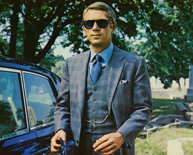 Steve McQueen in The Thomas Crown Affair 