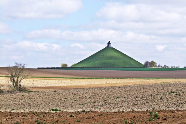 Battle of Waterloo memorial plains