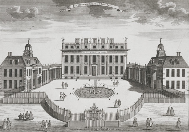 Drawing of Buckingham House