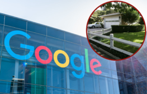 A photo of Google headquarters