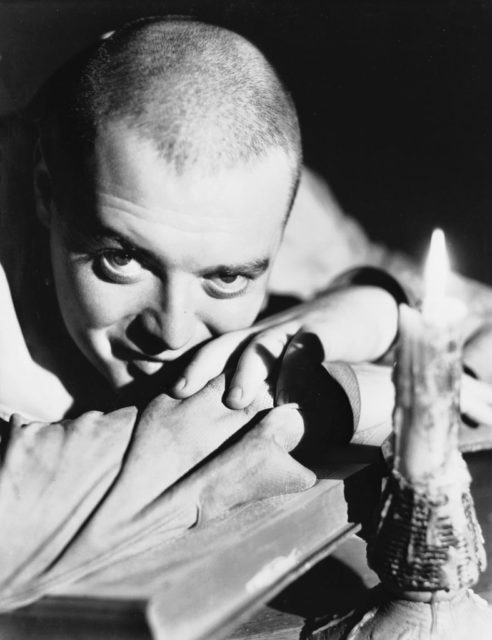 Peter Lorre as Roderick Raskolnikov in 'Crime and Punishment'