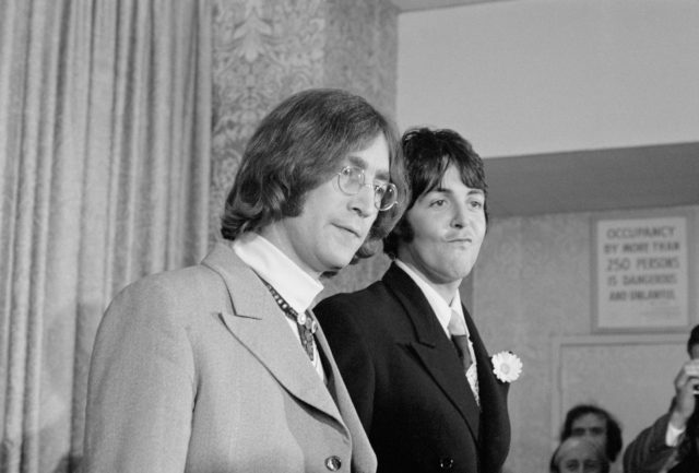 John Lennon and Paul McCartney