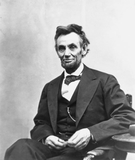 Portrait of Abraham Lincoln