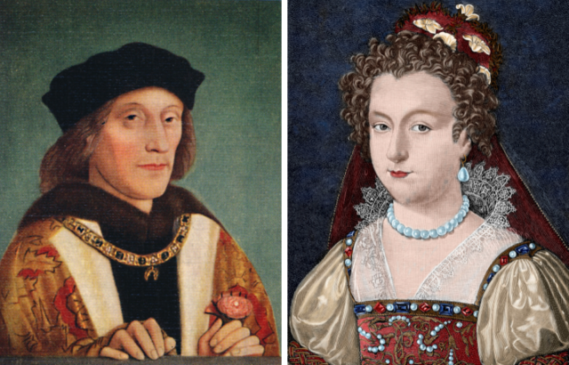 King Henry VII and Elizabeth of York