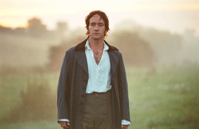 Actor Matthew Macfadyen as Mr. Darcy