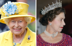Photos of Queen Elizabeth II today and when she was younger