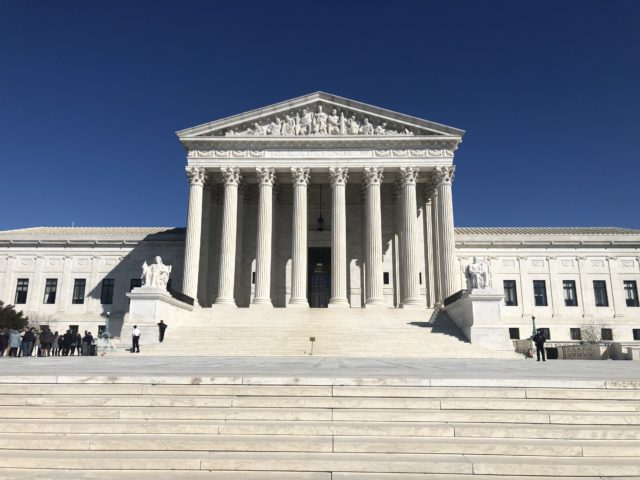 Exterior of the US Supreme Court Building