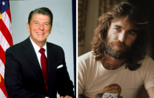 Portrait of Ronald Reagan + Portrait of Dennis Wilson