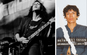 Left: Kirk Hemmett of Metallica, Right: Richard Ramirez