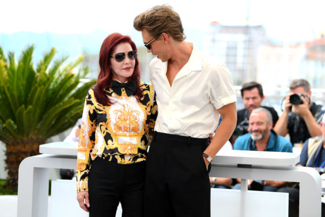 Priscilla Presley and Austin Butler at the Cannes Film Festival